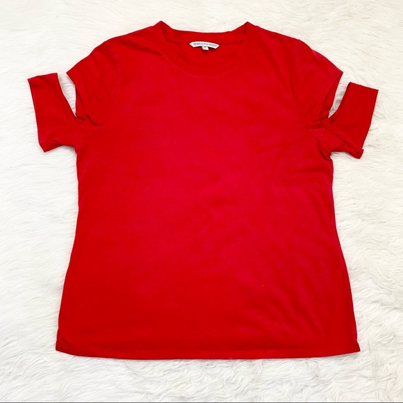 Rebecca Minkoff Tops - REBECCA MINKOFF Red Top